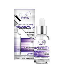 Nostiprinošs sejas serums ar hialuronu un retinolu Victoria Beauty, 20ml цена и информация | Сыворотки для лица, масла | 220.lv