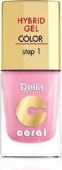 Hibrīda nagu laka Delia Hybrid Varnish without lamp 31 pearl pink, 11 ml cena un informācija | Nagu lakas, stiprinātāji | 220.lv