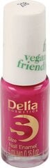 Nagu laka Delia Cosmetics Vegan Friendly Size S nr 218 Pink Promise, 5 ml cena un informācija | Nagu lakas, stiprinātāji | 220.lv