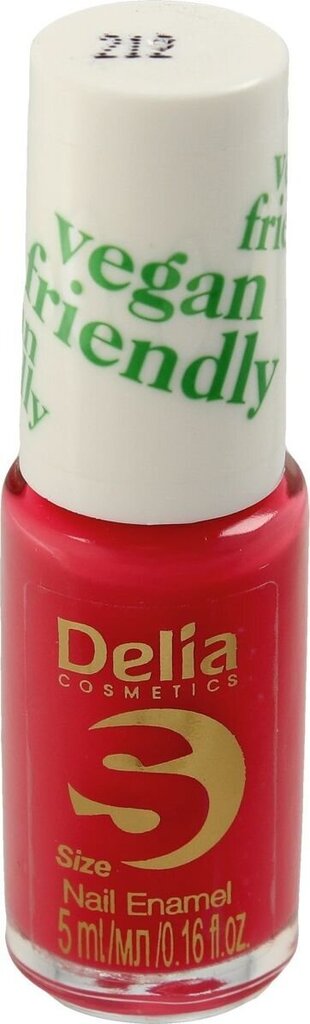 Nagu laka Delia Cosmetics Vegan Friendly S nr 212 Coraline, 5 ml цена и информация | Nagu lakas, stiprinātāji | 220.lv