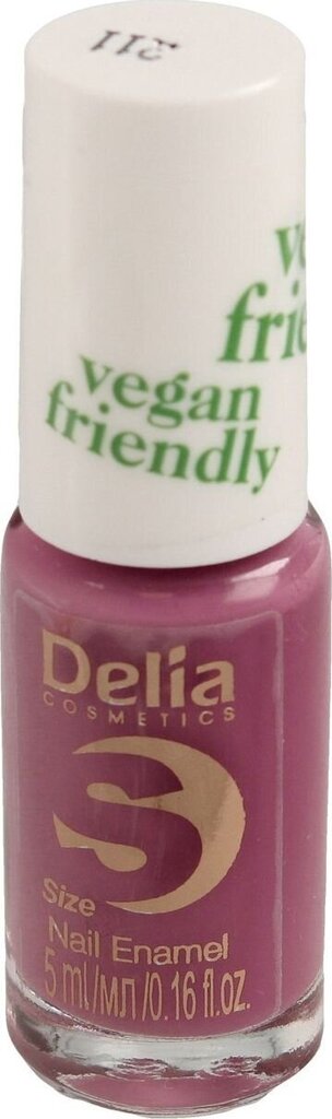 Nagu laka Delia Cosmetics Vegan Friendly Size S nr 211 My Darling, 5 ml cena un informācija | Nagu lakas, stiprinātāji | 220.lv