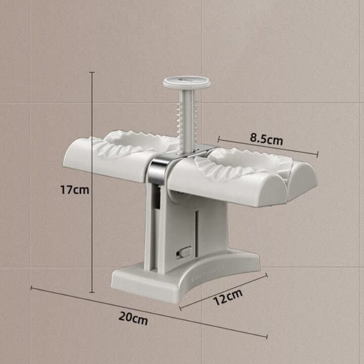 Automātiska pelmeņu pagatavošanas forma, balta cena un informācija | Virtuves piederumi | 220.lv