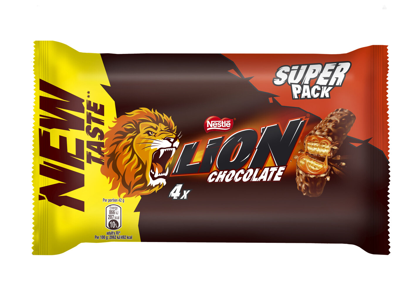 Nestle Lion Multipack batoniņš, 4x42 g, 20 iepakojuma komplekts цена и информация | Saldumi | 220.lv