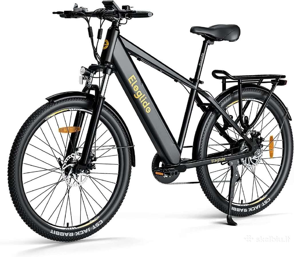 Elektriskais velosipēds Eleglide T1, 27,5", melns cena un informācija | Elektrovelosipēdi | 220.lv