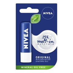 Nivea higiēniskā lūpukrāsa, 4, 8 g, 6 iepakojuma komplekts cena un informācija | Lūpu krāsas, balzāmi, spīdumi, vazelīns | 220.lv