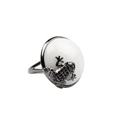 Серебряное кольцо для женщин Bellus Domina Лягушка цена и информация | Кольца | 220.lv