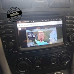 Android multivide Mercedes Benz 2004-08 C (W203) CLK (W209) G (W463) цена и информация | Автомагнитолы, мультимедиа | 220.lv