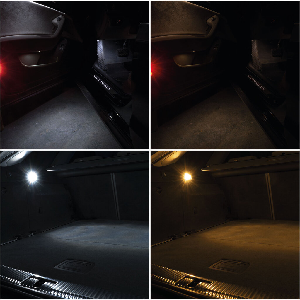 Bmw 5 F11 Touring - LED Auto Salona Apgaismojuma spuldžu komplekts 5500K Auksti balts cena un informācija | Auto spuldzes | 220.lv