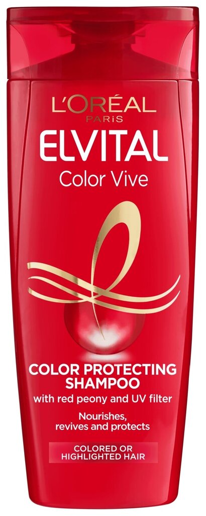 ElVital Color -Vive šampūns, 400 ml, 6 iepakojuma komplekts цена и информация | Šampūni | 220.lv