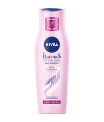 Шампунь для волос Natural Shine Nivea Hair Milk, 6 шт. x 250 мл цена и информация | Шампуни | 220.lv