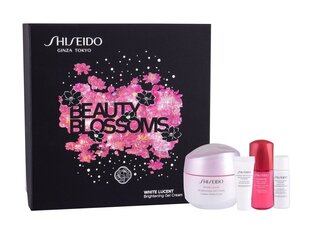 Набор средств по уходу за лицом Shiseido Beauty Blossoms White Lucent цена и информация | Кремы для лица | 220.lv