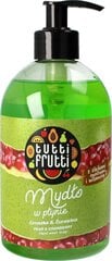 Šķidrās ziepes Farmona Tutti Frutti Pear & Cranberry, 500 ml cena un informācija | Ziepes | 220.lv