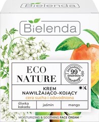 Успокаивающий крем для лица Bielenda Eco Nature Kakadu Plum Jasmine Mango, 50 мл цена и информация | Кремы для лица | 220.lv