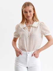 Женская блузка Top Secret SBD1329BE38, бежевая цена и информация | Женские блузки, рубашки | 220.lv
