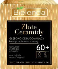 Nostiprinošs sejas krēms Bielenda Golden Ceramides Cream 60+, 50 ml cena un informācija | Bielenda Smaržas, kosmētika | 220.lv