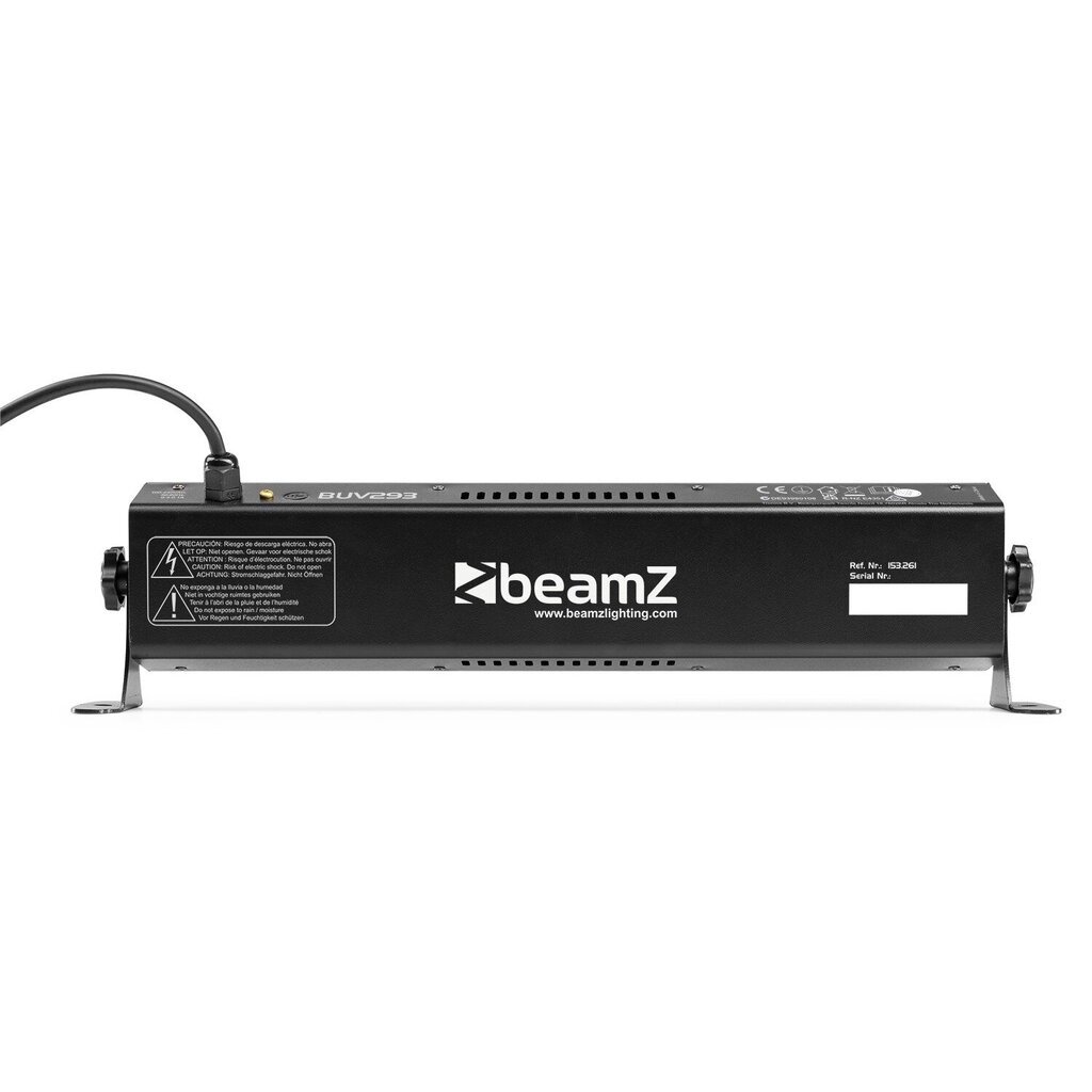 Neona ballīšu komplekts BeamZ: UV gaisma Blacklight un burbuļu pūšanas mašīna cena un informācija | Svētku dekorācijas | 220.lv