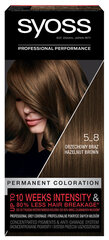 Syoss рисует крем для волос № 5-8 фундук, 3 упаковочного набора цена и информация | Краска для волос | 220.lv