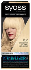Syoss раскраска крем для волос № 13-0 чрезвычайно интенсивный свет, 3 упаковочного комплекта цена и информация | Краска для волос | 220.lv
