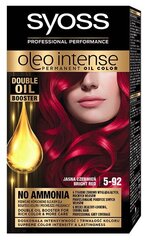 Syoss Intense Diration Hair Cream, 5-92 ярко-красный, 3 упаковочного набора цена и информация | Краска для волос | 220.lv