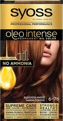 Syoss Intense Diration Hair Cream, 6-76 теплый город, 3 набора упаковки цена и информация | Краска для волос | 220.lv