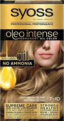 Matu krāsa Syoss Intense 7-10 Natural Blond, 3 gab. cena un informācija | Matu krāsas | 220.lv