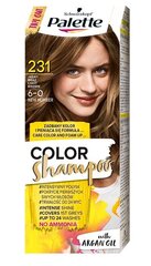 Palette CS krāsojošs šampūns, 231 brūns, 5 gab. cena un informācija | Matu krāsas | 220.lv