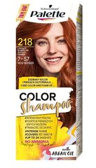 Palette CS krāsojošs šampūns, 218 spīdīga dzintara, 5 gab. cena un informācija | Matu krāsas | 220.lv