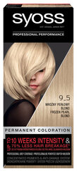 Syoss раскраска крем для волос № 9-5 замороженная жемчужина, 3 упаковочного набора цена и информация | Краска для волос | 220.lv