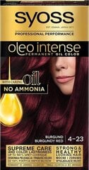 Syoss Intense Diration Hair Cream, 4-23 Burgundy Red, 3 упаковочного набора цена и информация | Краска для волос | 220.lv