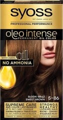Syoss Intense Diration Hair Cream, 5-86 привлекательный коричневый, 3 упаковочного набора цена и информация | Краска для волос | 220.lv