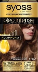 Syoss Intense Diration Hair Cream, 6-80 Ореховый свет, 3 упаковочного набора цена и информация | Краска для волос | 220.lv