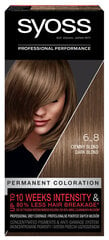 Matu krāsa Syoss 6-8 Dark Blond, 3 gab. cena un informācija | Matu krāsas | 220.lv