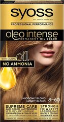 Matu krāsa Syoss Oleo Intense 8-60 Honey blond, 3 gab. cena un informācija | Matu krāsas | 220.lv