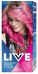 Schwarzkopf Live Hair Dye Pink, 092, 3 набор упаковки цена и информация | Краска для волос | 220.lv