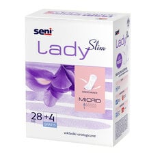 Seni Lady biksīšu ieliktnīši, 32 gab.., 5 iepakojumi cena un informācija | Tamponi, higiēniskās paketes, ieliktnīši | 220.lv