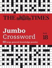 Times 2 Jumbo Crossword Book 18: 60 Large General-Knowledge Crossword Puzzles cena un informācija | Grāmatas par veselīgu dzīvesveidu un uzturu | 220.lv