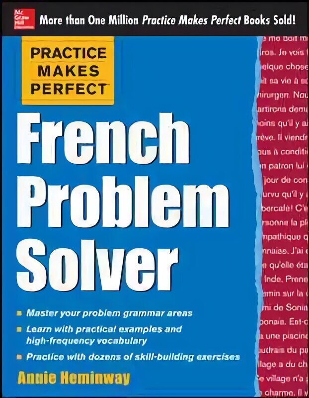 Practice Makes Perfect French Problem Solver: With 90 Exercises cena un informācija | Svešvalodu mācību materiāli | 220.lv