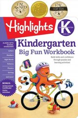 Kindergarten Big Fun Workbook: Build skills and confidence through puzzles and early learning activities! cena un informācija | Grāmatas mazuļiem | 220.lv