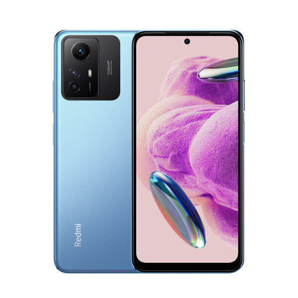 Xiaomi Redmi Note 12S 8/256GB MZB0E8MEU Ice Blue cena un informācija | Mobilie telefoni | 220.lv