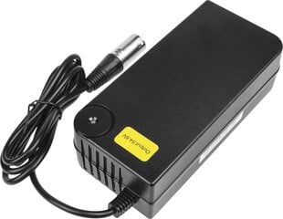 Green Cell akumulatora lādētājs 54,6v 4a (XLR 3 tapa) E-velosipēdam 48V цена и информация | Адаптеры и USB разветвители | 220.lv