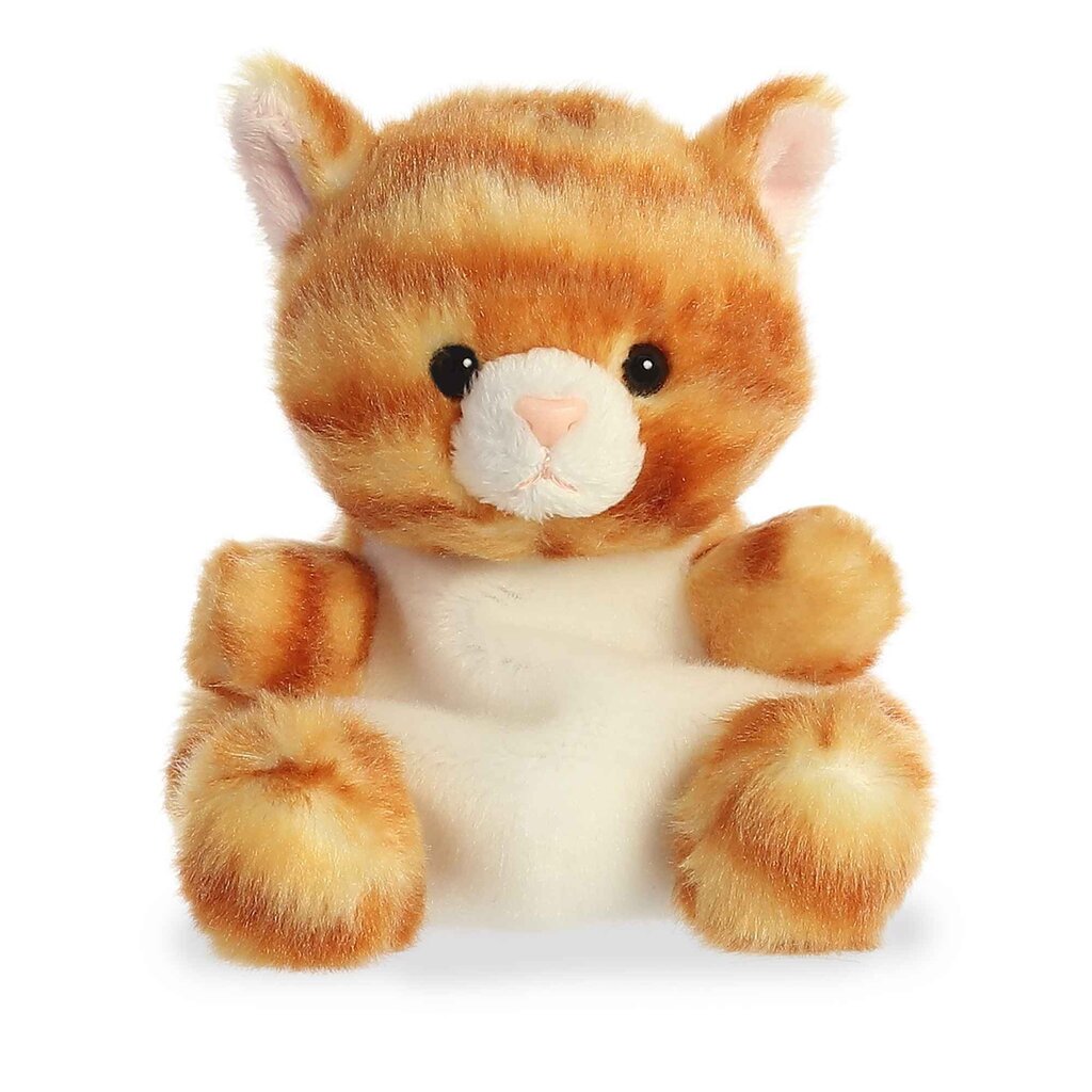 AURORA Palm Pals Plīša kaķenīte Meow Kitty, 11 cm cena un informācija | Mīkstās (plīša) rotaļlietas | 220.lv