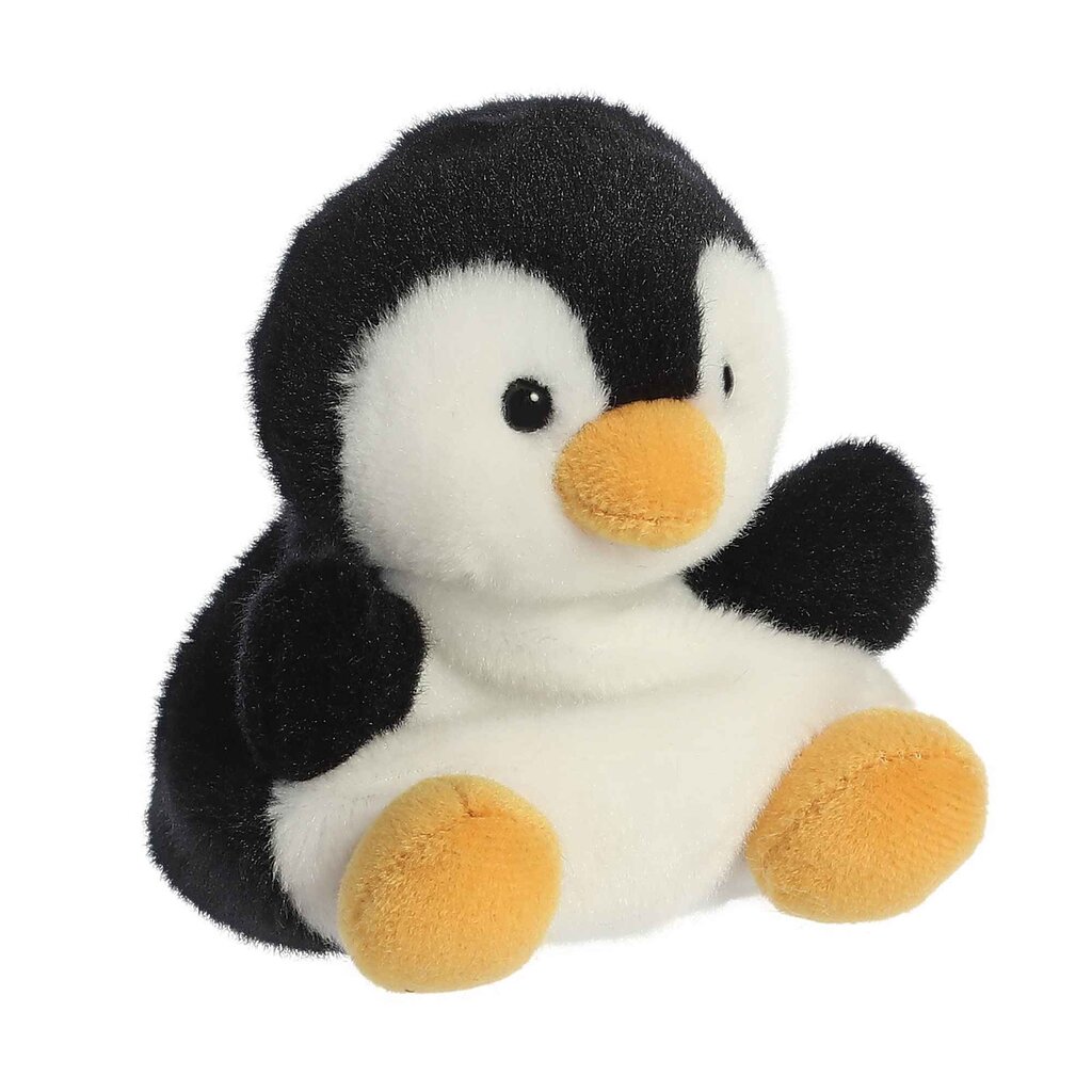 AURORA Palm Pals Plīša pingvīns Chilly, 11 cm цена и информация | Mīkstās (plīša) rotaļlietas | 220.lv