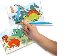 Набор для раскрашивания водой Ses Динозавры цена и информация | Принадлежности для рисования, лепки | 220.lv
