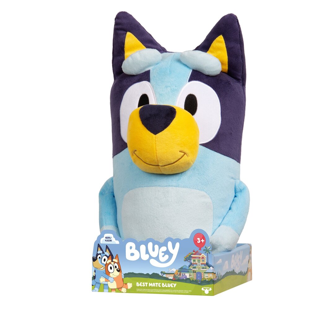 BLUEY Plīša rotaļlieta Bluey, 45 cm цена и информация | Mīkstās (plīša) rotaļlietas | 220.lv