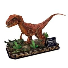 CUBIC FUN 3D Puzle Velociraptors cena un informācija | Konstruktori | 220.lv