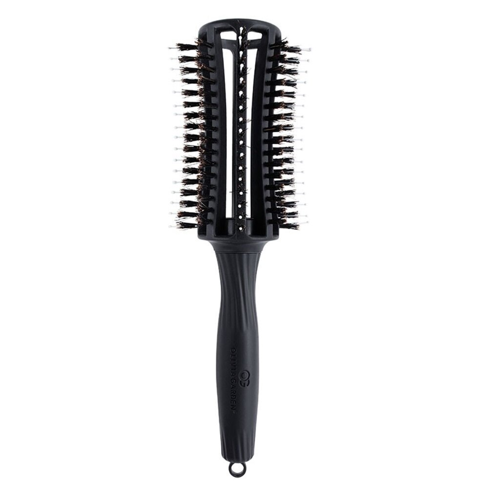 Apaļa matu suka Olivia Garden Finger Brush Large цена и информация | Matu sukas, ķemmes, šķēres | 220.lv