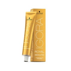 Noturīga Krāsa Igora Royal Absolutes Schwarzkopf 8-60 (60 ml) cena un informācija | Matu krāsas | 220.lv