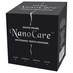 Balinimo milteliai White Pearl NanoCare Осветляющий порошок с серебряным углем, 30 г цена и информация | Зубные щетки, пасты | 220.lv