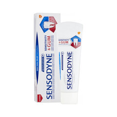 Sensodyne Sensitivity & Gum - Zobu pasta smaganu aizsardzībai 75 ml cena un informācija | Zobu pastas, birstes | 220.lv
