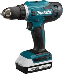 Набор аккумуляторных инструментов Makita DF488D002 18V цена и информация | Шуруповерты, дрели | 220.lv